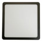 Светильник светодиодный накладной Feron AL505 18W 4000К 1260Lm квадрат черный 210x210x24mm изображение 3