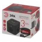 Удлинитель электрический ЭРА CUBE-3es-1,5m-4USB-B куб с заземлением/выключателем 3 розетки+4xUSB A+C изображение 7