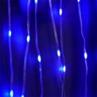 Светодиодная гирлянда занавес Feron CL28 Водопад 450LED 3*3м 5,4W синий 230V IP44 сетевой шнур 3м изображение 2