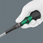Отвертка крестовая Wera для винтов Phillips PH 3 x 150 мм, шарообразная рукоятка Ball-Grip изображение 3