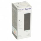 Светодиодный настенный светильник Feron AL52 MINI 2x1W 4000K 170Lm белый 25x25x82mm изображение 10