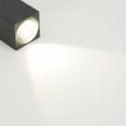 Светодиодный настенный светильник Feron AL52 MINI 2x1W 3000K 170Lm черный 25x25x82mm изображение 7