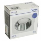 Светильник потолочный встраиваемый Feron DL3112 под лампу MR16 G5.3 белый/хром d80/92x92x35mm изображение 9