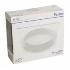 Светильник потолочный встраиваемый Feron DL701 под лампу GX70 25W 230V белый, квадратный изображение 11