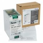 Блок питания Feron LB008 на DIN-рейку 240W 24V IP20 для светодиодной ленты 63x125.5x113mm изображение 10
