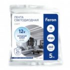 Светодиодная лента Feron LS617 240SMD(2835) 19W/м 6500К 12V IP20 5000x10x1.22mm холодный белый изображение 2