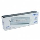 Трансформатор Feron LB007 300W 12V IP67 для светодиодной ленты 245x75x41mm изображение 8