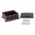 Коробка распределительная герметичная Fortisflex MG Box XL-4 4 выхода IP68 черный изображение 4