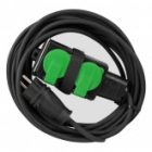 Удлинитель силовой ЭРА GREEN LINE UDL-KG-3x2,5m-5m-IP44 4х2Р+Е 5м КГ 3х2,5мм2 IP44 изображение 7