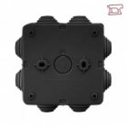 Коробка распаячная EKF прямой монтаж PROxim КМР-030-031 с крышкой 85х85х40 8 мембран IP55 черный изображение 3