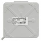 Распаячная коробка ЭРА KOR-100-100-50-9g-P-2MP 100х100х50 двухкомпонентная HF УФ прямой серая изображение 5