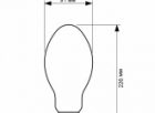 Лампа металлогалогенная газоразрядная Philips HPI Plus 250W/645 4500K BU E40 (ДРИ) (МГЛ) изображение 3