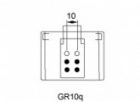 Лампа Osram CFL Square 16W/827 4-Pin GR10q теплая изображение 2