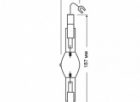 Лампа металлогалогенная Osram HQI-TS 2000W/D/S 11,3A 6100K K12S 210000Lm 4500h d41x187 (МГЛ) изображение 2