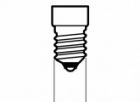 Лампа накаливания шарик Osram Classic P CL 60W E14 прозрачная изображение 3
