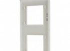 Рамка Legrand Mosaic 2х2 модуля вертикальная белая изображение 2