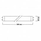 Лампа в ловушки для насекомых в пленке Sylvania F20W T12 BL368 G13 590mm сушка гель-лака-полимер изображение 2