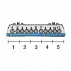 Клеммник винтовой ABB N5x16- 6х6 мм NK/S11 изображение 2