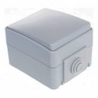 Выключатель открытой установки ЭРА Эксперт 11-1601-03 IP65 серый изображение 2