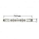 Лампа галогенная линейная BLV 200W 220V R7s 74.9mm изображение 2