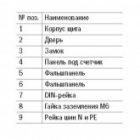 Щит металлический ИЭК ЩУРн-1/12з-0 74 У2 IP54 на 1-фазный счетчик и 12 модулей навесной изображение 4