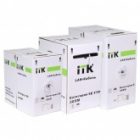 Кабель витая пара ITK неэкранированный U/UTP 4х2х24AWG cat 5e solid серый [305м] (провод для интернета) изображение 2
