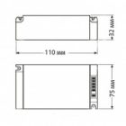 ЭПРА Osram для металлогалогенных ламп PT-FIT 70W S 110x75x30mm изображение 2