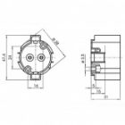 Патрон VS 31981 PG12-1 корпус PPS T220 изображение 2