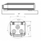 ЭМПРА VNaHJ 1000.61 1000W 220V/50HZ 9,5A IP65 для металлогалогенной лампы моноблок изображение 2