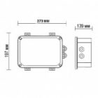 ЭмПРА FL-09 250W IP65 для металлогалогенных и натриевых ламп 273x197x139 моноблок изображение 2