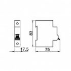 Автоматический выключатель Legrand DX3-E C6 1п 6000/6kA (автомат электрический) изображение 2