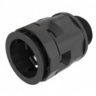 Муфта DKC труба-коробка DN17 мм M25х1,5 полиамид черная изображение 2
