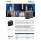 Светильник садово-парковый Техно Feron DH014 230V GU10 81x92x92mm черный без лампы изображение 3