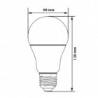 Лампа светодиодная Feron LB-94 A60 15W 2700K 230V E27 теплый свет изображение 3