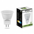 Лампа светодиодная Feron LB-271 MR11 3W 4000K 230V G5.3 нейтральный белый свет изображение 2