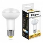 Лампа светодиодная Feron R63 LB-463 11W 2700K 230V E27 теплый свет изображение 3