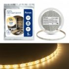 Светодиодная лента Feron LS604 60SMD(3528) 4.8W/м 12V IP65 5000х8х3.8mm теплый белый изображение 4