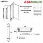 Шкаф распределительный ABB UK530E на 36(42) модулей (в нишу) изображение 2