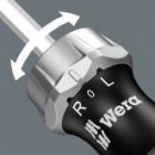 Ручка-битодержатель Wera с трещоткой Kraftform Plus для сменных стержней 80 RA Vario, 6 x 115.0 mm изображение 6