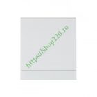 Шкаф настенный ABB Basic E 24М (2x12) белая непрозрачная дверь (с клеммами) BEW401224 изображение 3
