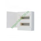 Шкаф настенный ABB Basic E 24М (2x12) белая непрозрачная дверь (с клеммами) BEW401224 изображение 4