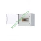 Щиток настенный ABB Basic E 8М серая прозрачная дверь (с клеммами) BEW402208 изображение 3