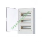 Шкаф настенный ABB Basic E 36М (3x12) серая прозрачная дверь (с клеммами) BEW402236 изображение 4