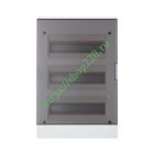Шкаф настенный ABB Basic E 36М (3x12) серая прозрачная дверь (с клеммами) BEW402236 изображение 5