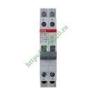 Модульный переключатель ABB E214-16-202 два переключающих контакта 16A (I-0-II) 1 модуль изображение 4