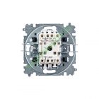 Выключатель одноклавишный ABB Levit серебро / дымчатый черный (3559H-A01445 70W) изображение 5