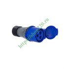 Розетка кабельная ABB Easy&Safe 216EC6 16А 2P+E IP44 6ч изображение 3