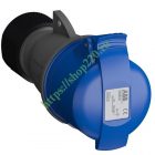 Розетка кабельная ABB Easy&Safe 232EC6 32А 2P+E IP44 6ч изображение 2