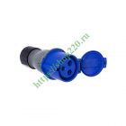 Розетка кабельная ABB Easy&Safe 232EC6 32А 2P+E IP44 6ч изображение 3