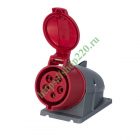 Розетка для накладного монтажа ABB 432 RS6 IP44 32A 3P+N+E изображение 3